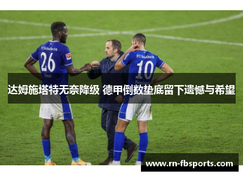 达姆施塔特无奈降级 德甲倒数垫底留下遗憾与希望 达姆施塔特无奈降级 德甲倒数垫底留下遗憾与希望